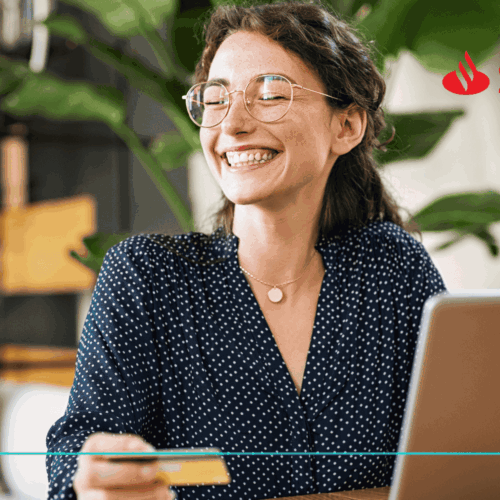 Temporada de férias Santander! Cashback no IOF, pontos em dobro e pontos bônus em novos cartões