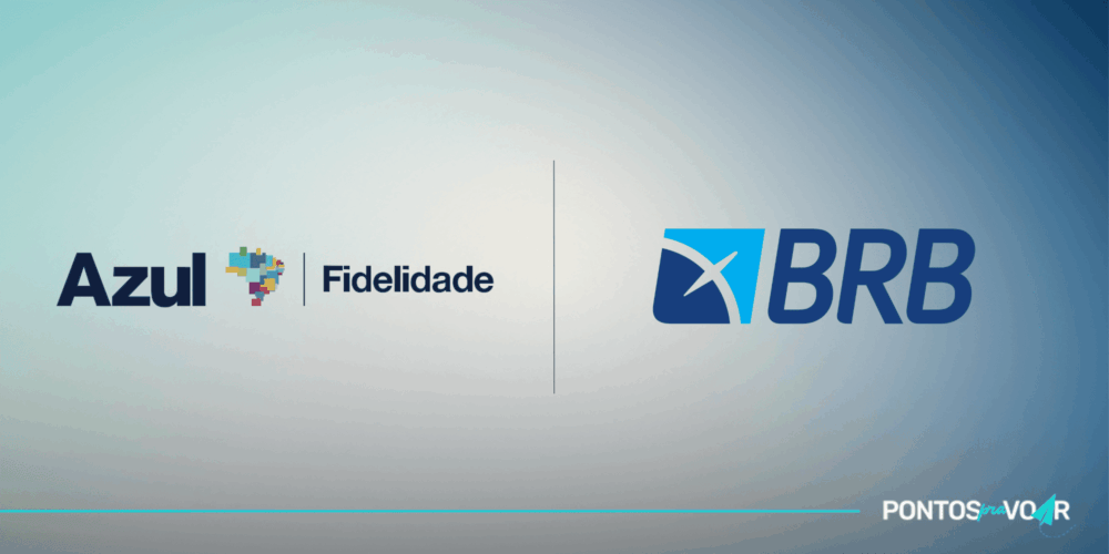 Envie pontos do BRB para o Azul Fidelidade com até 100% bônus