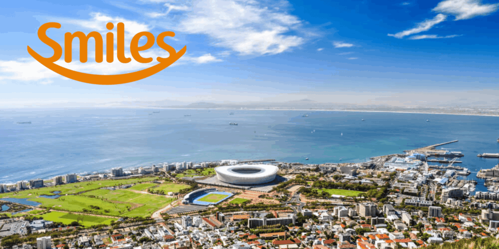 Alerta de passagens PPV! Voos para África do Sul a partir de 73 mil milhas Smiles + taxas