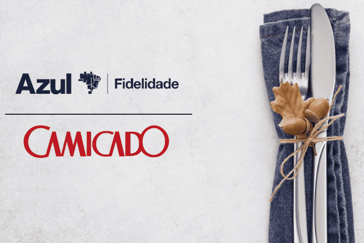 Azul Fidelidade oferece até 18 pontos por real gasto na Camicado