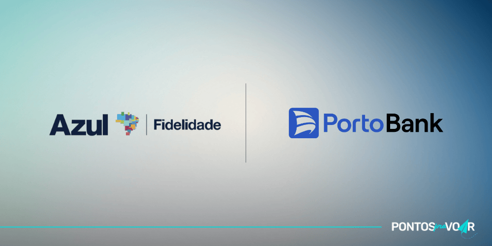 Azul Fidelidade oferece até 100% de bônus na transferência de pontos do Porto Bank