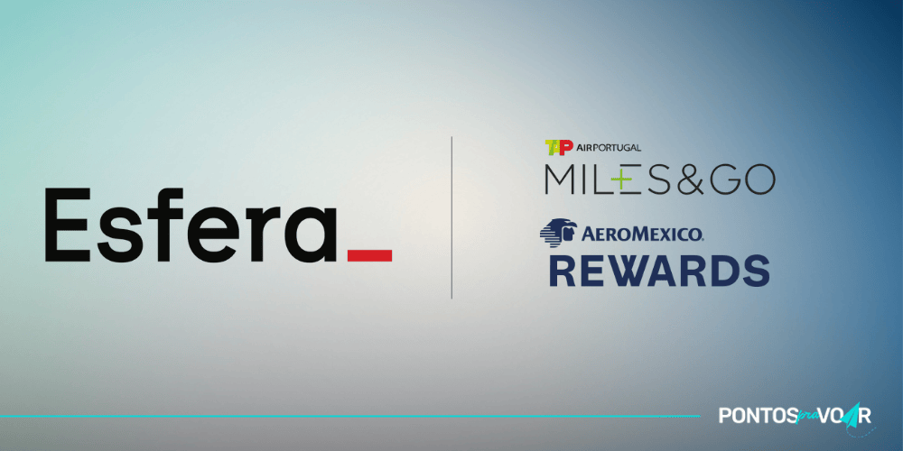 Novidade! Esfera adiciona TAP Miles&Go e Aeromexico Rewards ao seu catálogo de parceiros