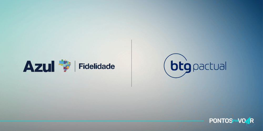 Azul Fidelidade oferece até 100% de bônus na transferência de pontos do BTG