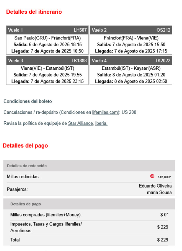 Compartilhando Emissões: Guarulhos para a Capadócia em classe executiva