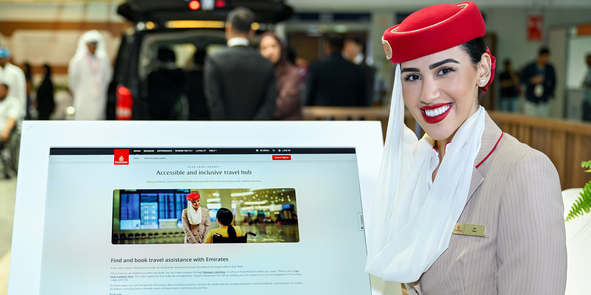 emirates acessibilidade