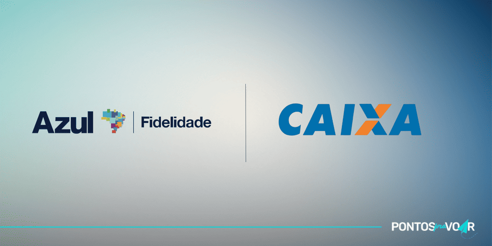 Azul Fidelidade oferece até 90% de bônus na transferência de pontos da CAIXA
