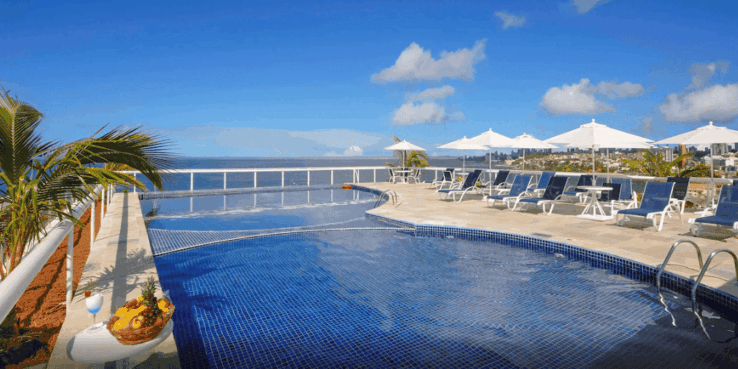 Reserve hotéis no Nordeste com diárias a partir de R$ 162