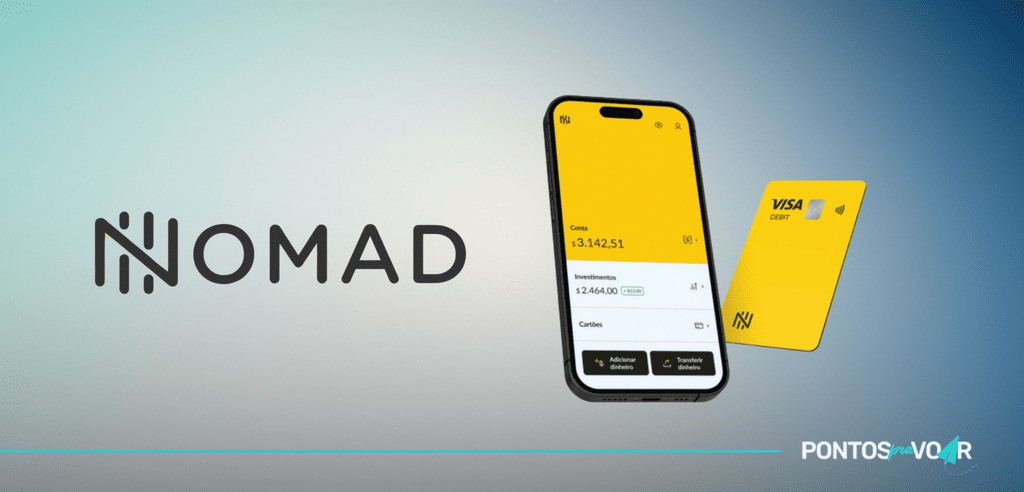 Acaba hoje! Ganhe R$ 0,25 OFF por dólar na primeira conversão na Nomad e acesso ao lounge