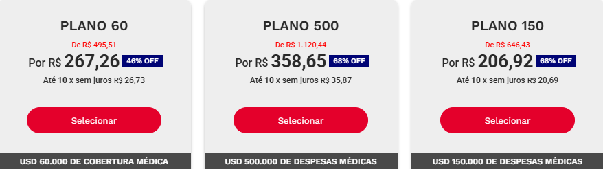Até 68% OFF no seguro viagem Assist Card mais pontos Livelo