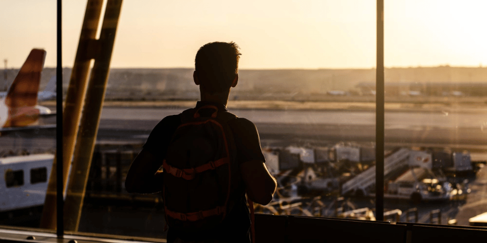 céu, outdoor, roupas, homem, navio, pessoa, barco, olhar, em pé