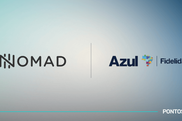 Nomad e Azul Fidelidade oferecem até 36 mil pontos no primeiro câmbio