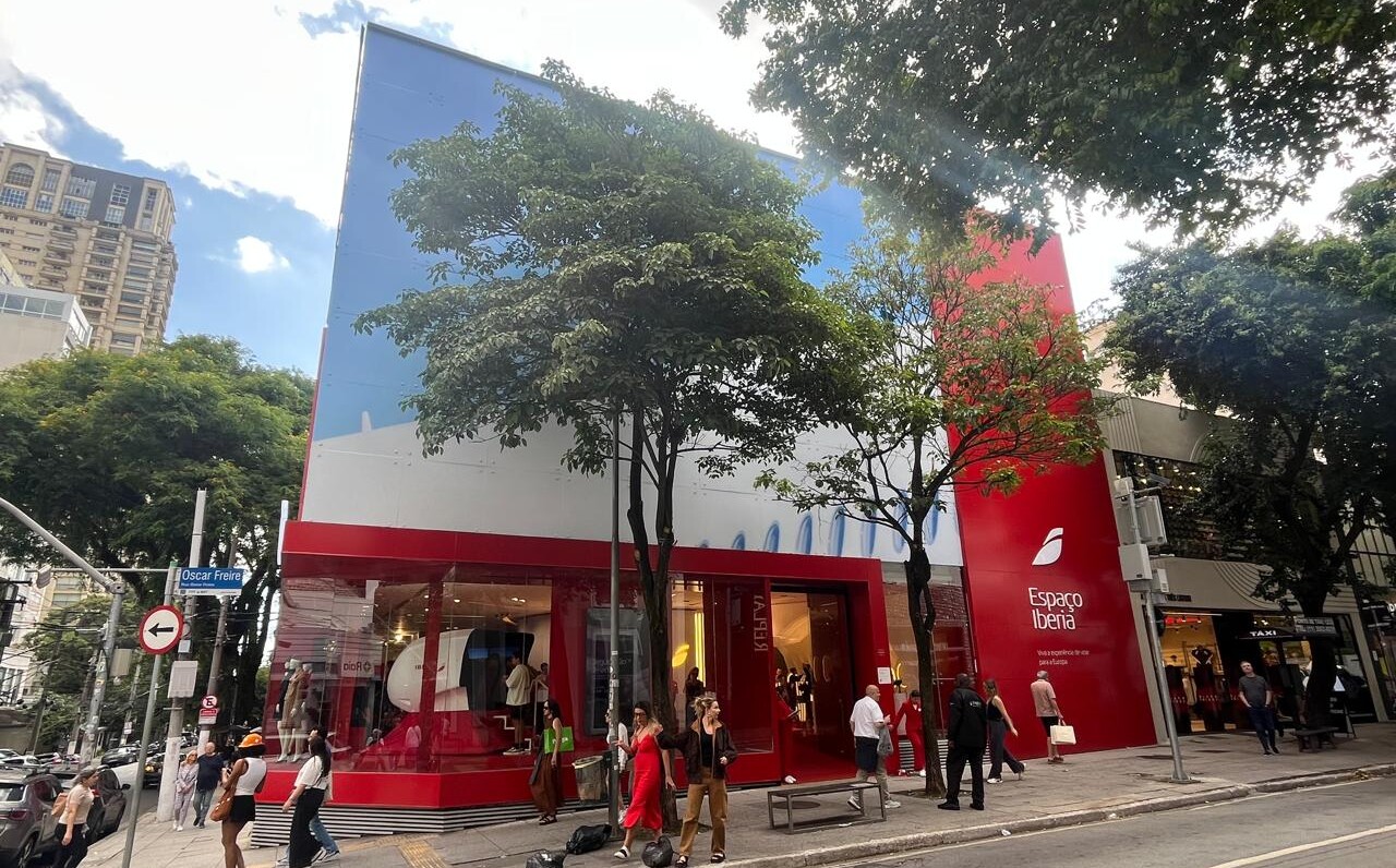 Espaço Iberia leva história e experiência de voo para de luxo em São Paulo