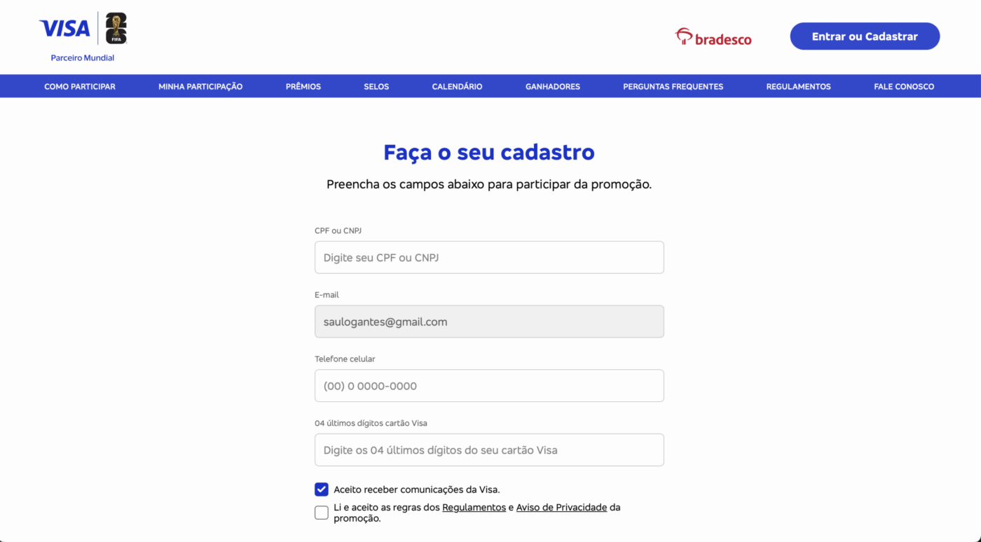 Bradesco VISA Copa do Mundo