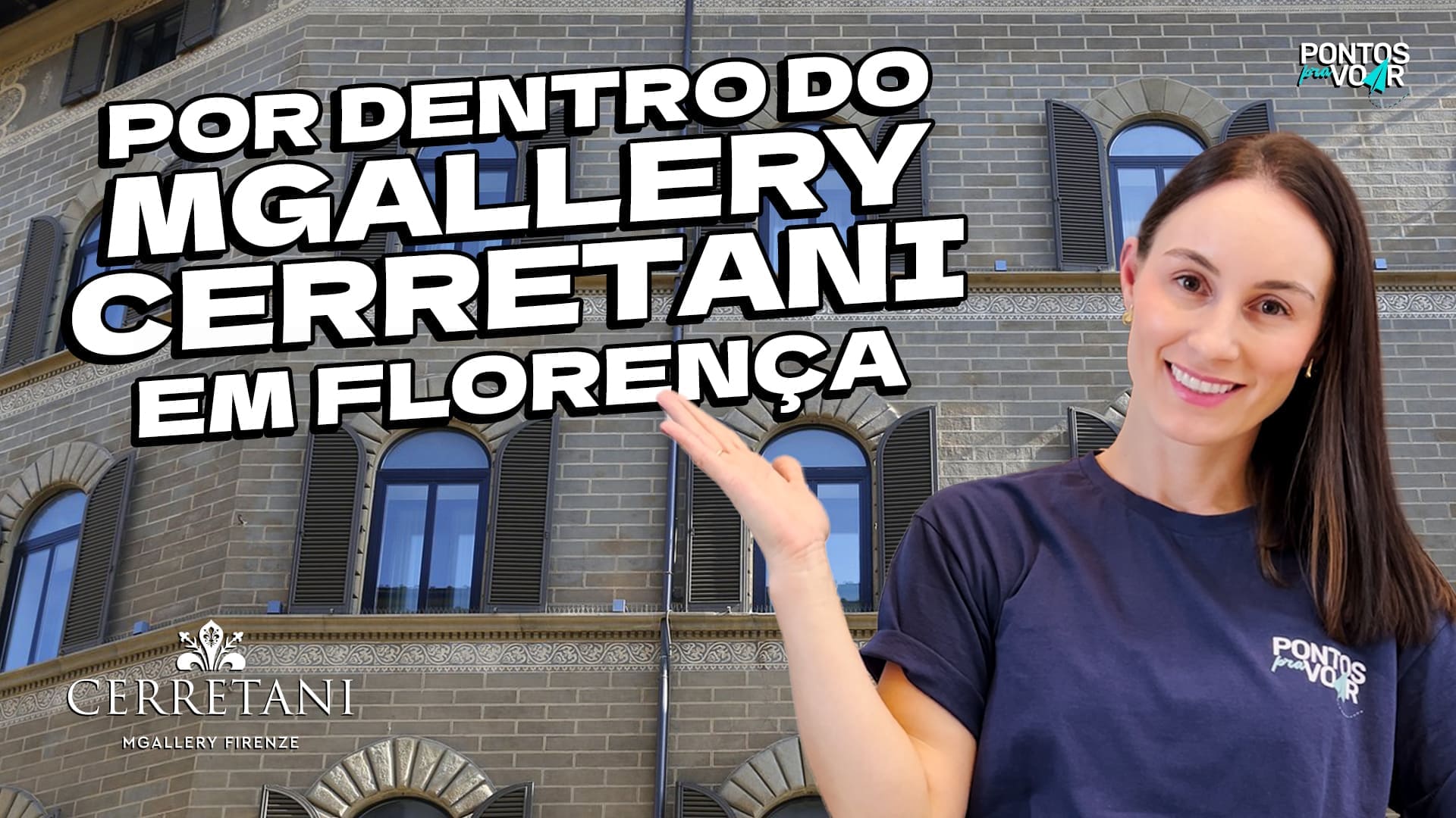 Tem vídeo novo no YouTube: Conheça o hotel MGallery Cerretani, em Florença