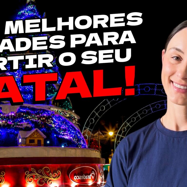 Tem vídeo novo no YouTube: 5 cidades para curtir o seu Natal
