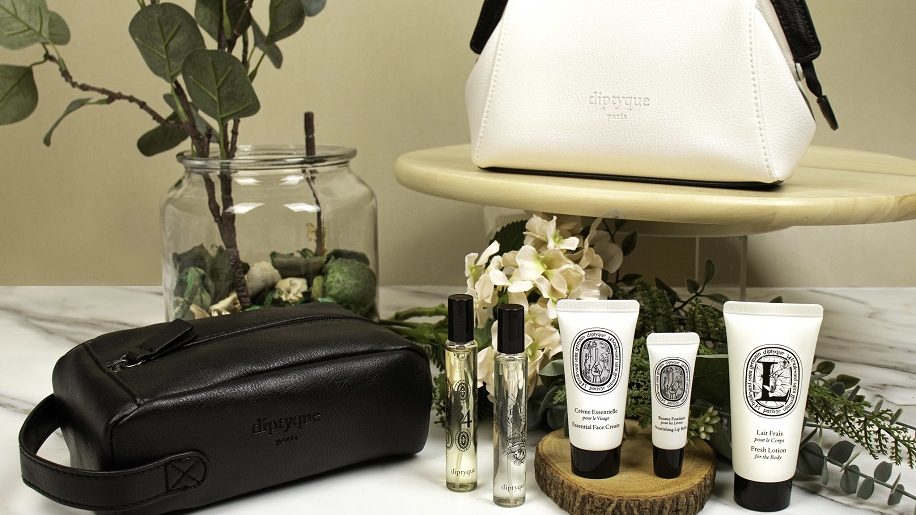 Antigo amenity kit Qatar + Diptyque