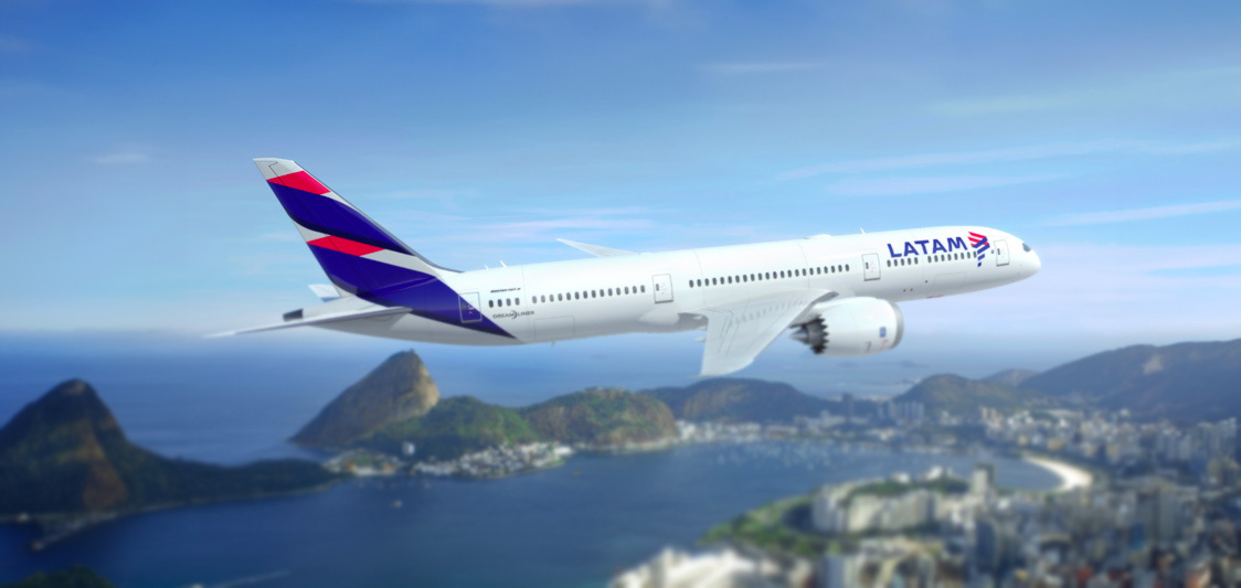 boeing 787 latam voos europa estados unidos