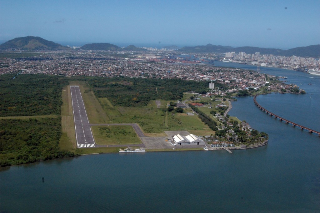 Aeroporto de Guarujá mira início das operações em 2026