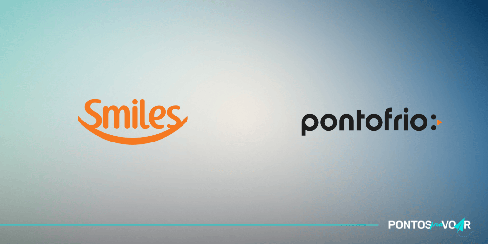 Ganhe até 10 milhas por real gasto no Shopping Smiles em compras no Pontofrio