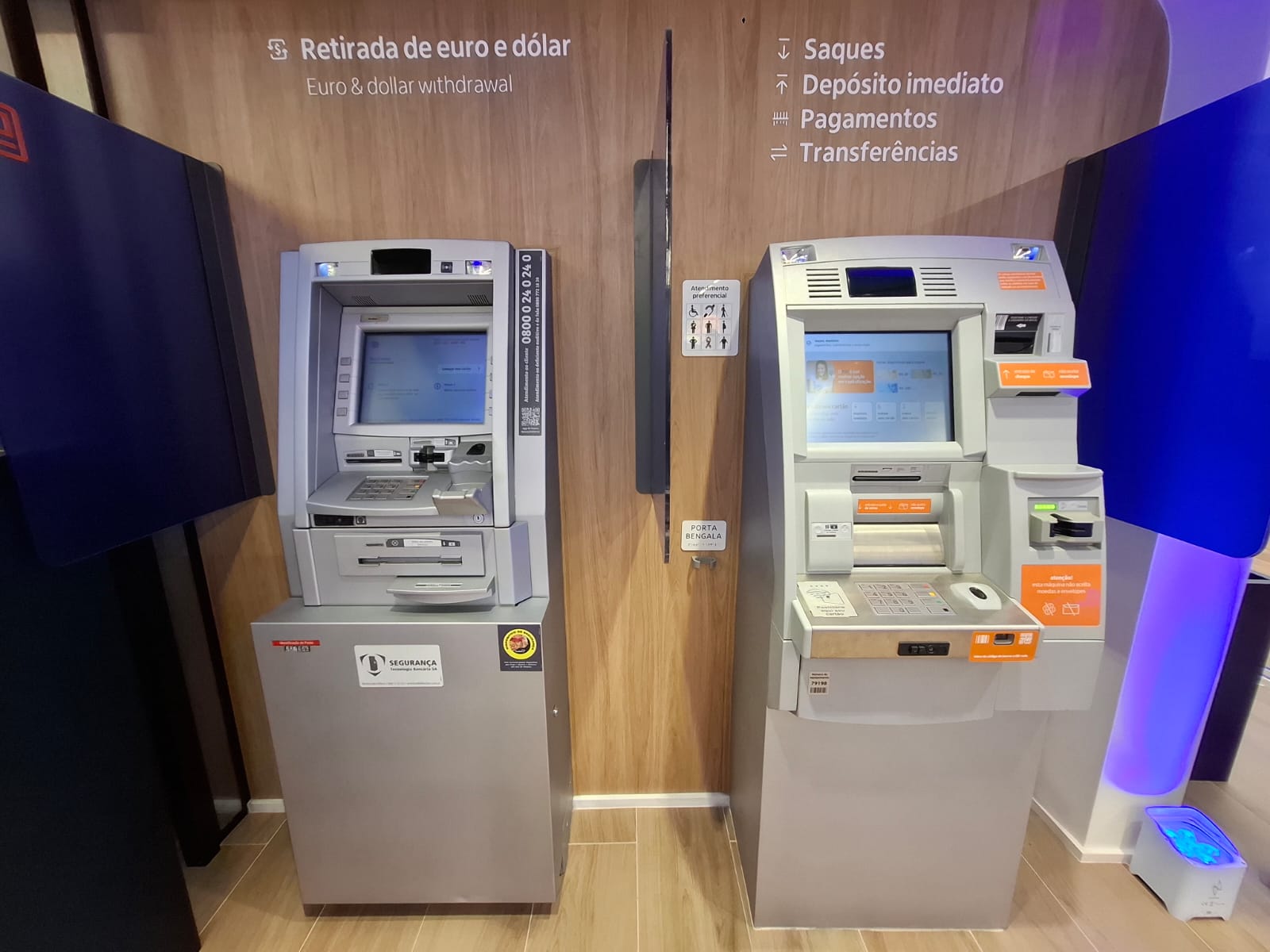 caixa eletrônico, texto, máquina, interno, parede, piso