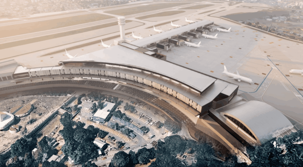 Fotografia aérea, Vista aérea, outdoor, captura de tela, aéreo, entroncamento, Design urbano, Corredor de transporte, construção, plaina, aeroporto