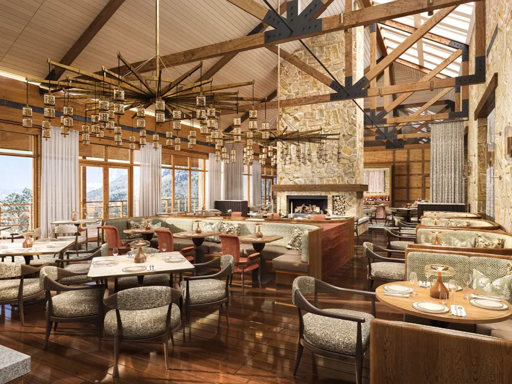 móveis, interno, mesa de café, mesa, Mesa da sala de jantar e cozinha, teto, design de interiores, cômodo, janela, piso, cadeira, restaurante, jantar, sala de jantar