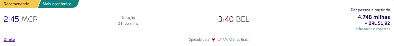 LATAM Pass: Confira passagens nacionais a partir de 2.692 milhas