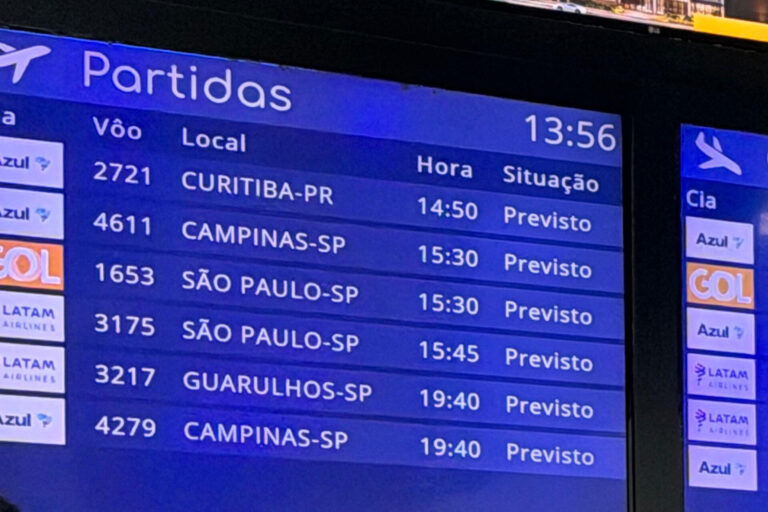 companhias aéreas brasileiras estão entre as mais pontuais do mundo