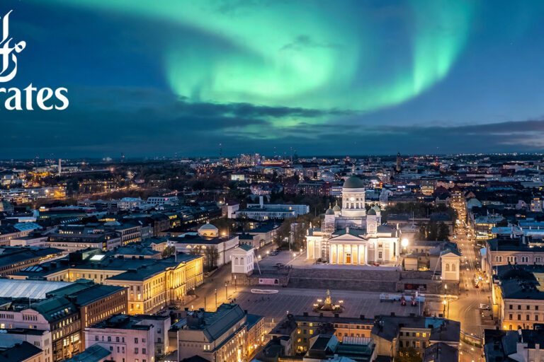 emirates aurora boreal finlândia
