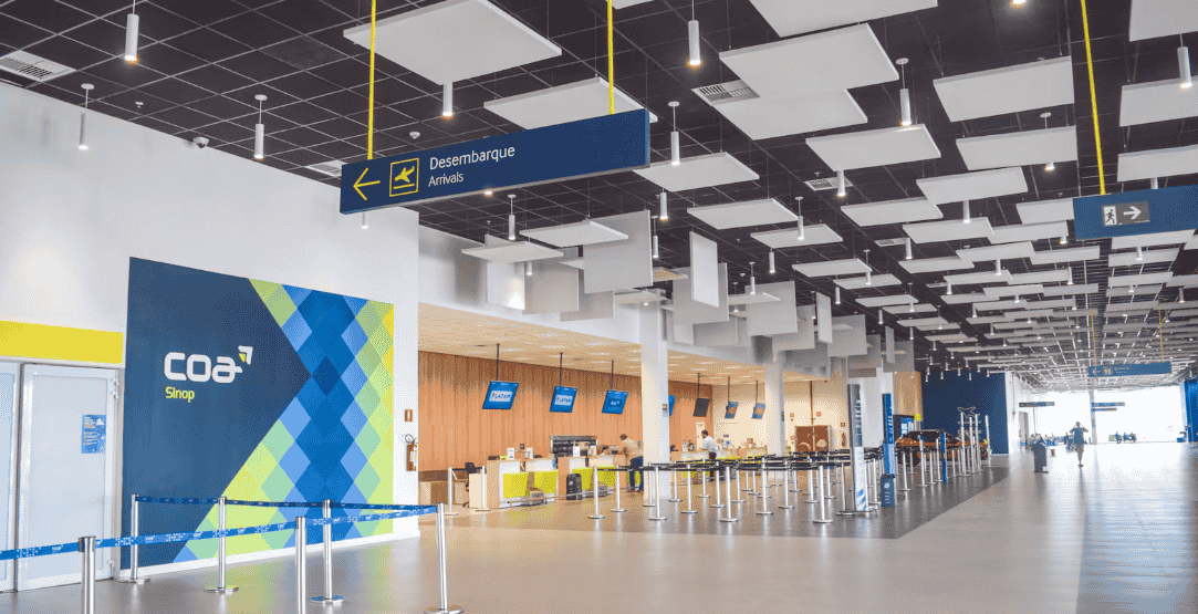 Movimentação histórica! Aeroporto de Sinop recebeu 466 mil passageiros em 2025