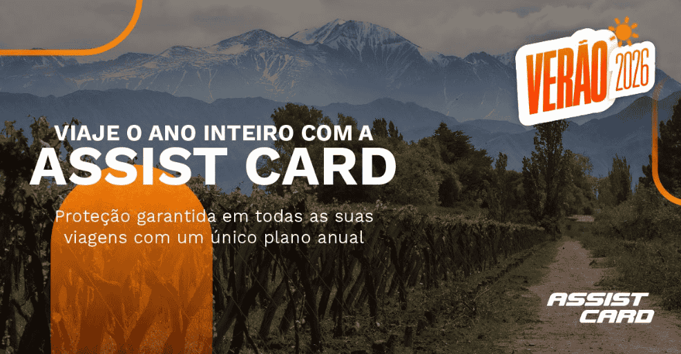 Verão 2026! Viaje em dobro com a Assist Card e ganhe até 60% OFF
