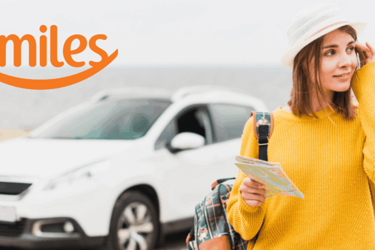 Ganhe até 15 milhas Smiles por real gasto no aluguel de carros