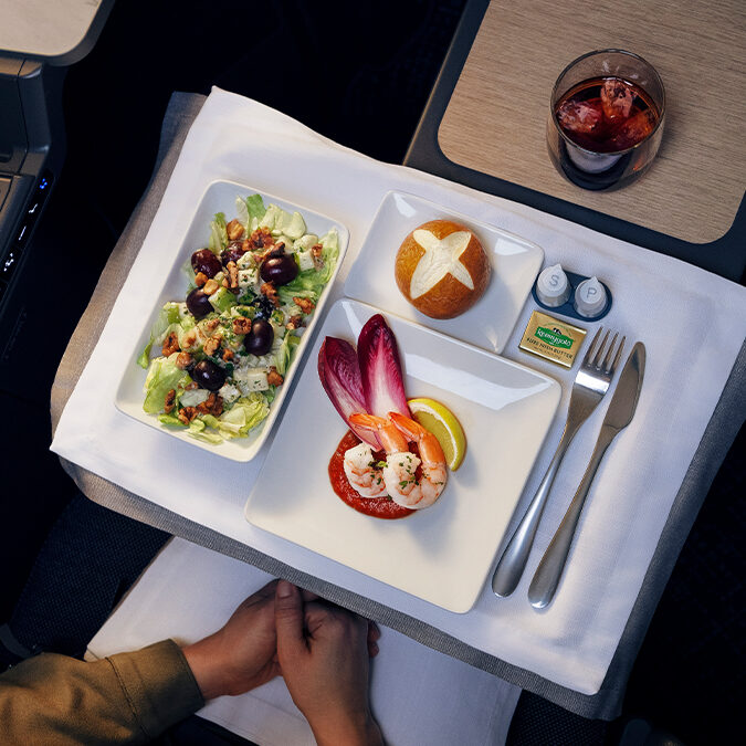 menu american airlines