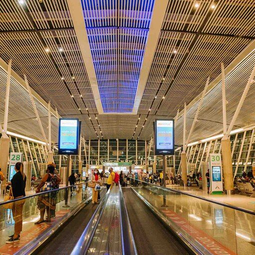 interno, construção, Shopping, lobby, teto, pessoas, piso