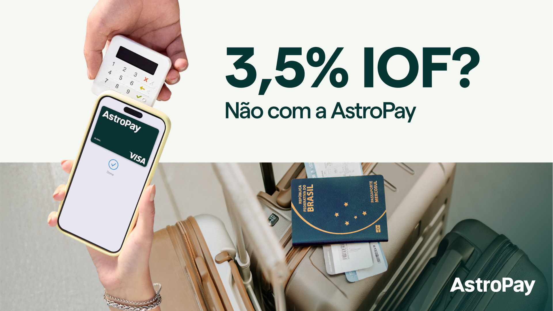 astropay conta global viagem internacional