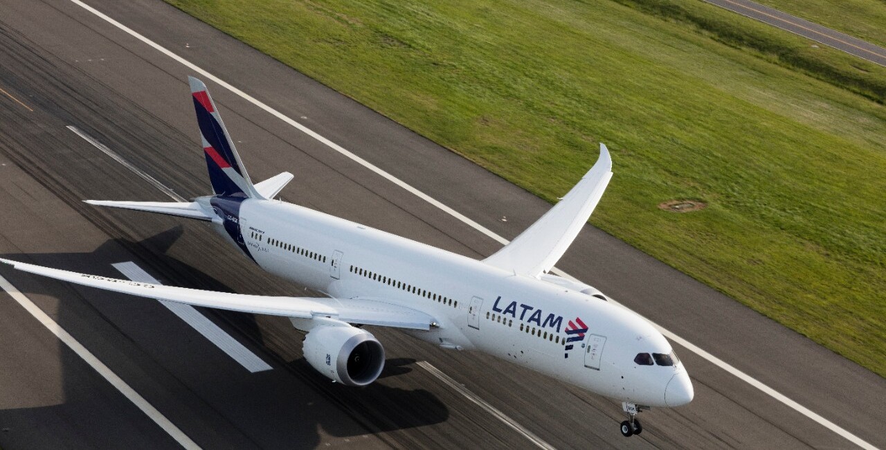 Boeing 787-9 Dreamliner LATAM latam voos europa