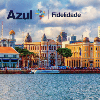 Alerta de passagens PPV! Emissões para Recife a partir de 5.200 pontos Azul Fidelidade