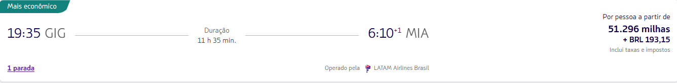 Alerta de passagens PPV! Trechos internacionais a partir de 27.358 milhas LATAM Pass
