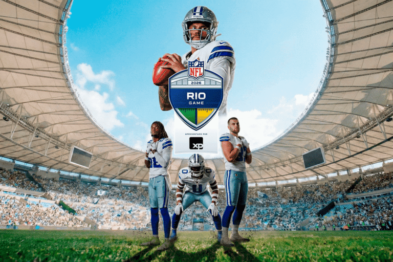 NFL define Dallas Cowboys para jogo no Maracanã em 2026