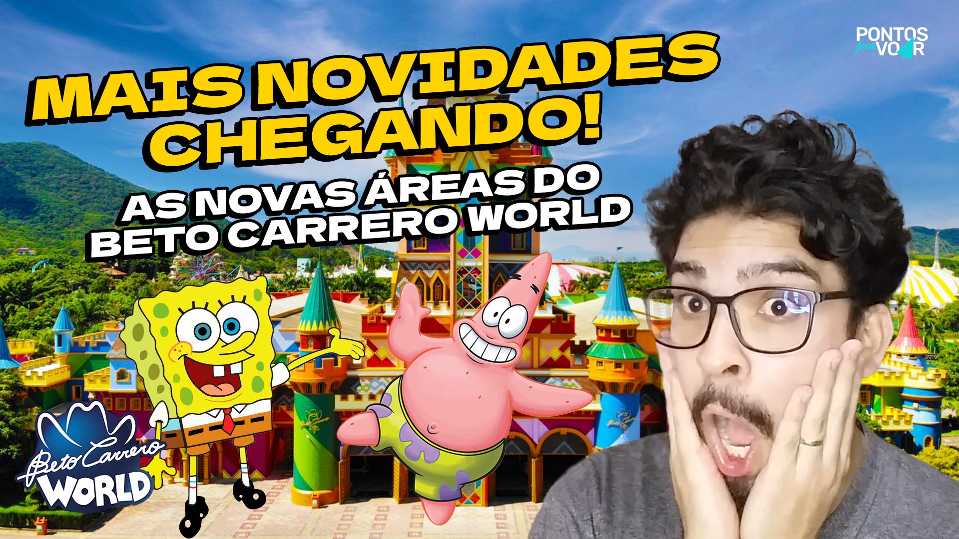 Tem vídeo novo no YouTube: Confira as novas áreas do Beto Carrero World