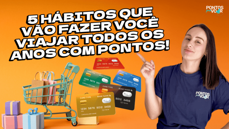 Tem vídeo novo no YouTube: 5 hábitos que vão fazer você viajar todos os anos com pontos
