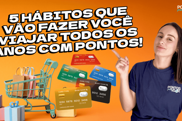 Tem vídeo novo no YouTube: 5 hábitos que vão fazer você viajar todos os anos com pontos