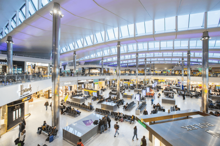 Heathrow aeroporto passageiros