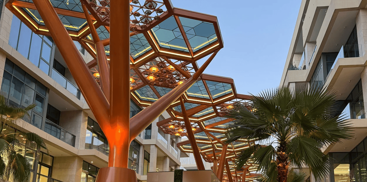 Conheça a "floresta climatizada" no Catar criada para combater o calor extremo