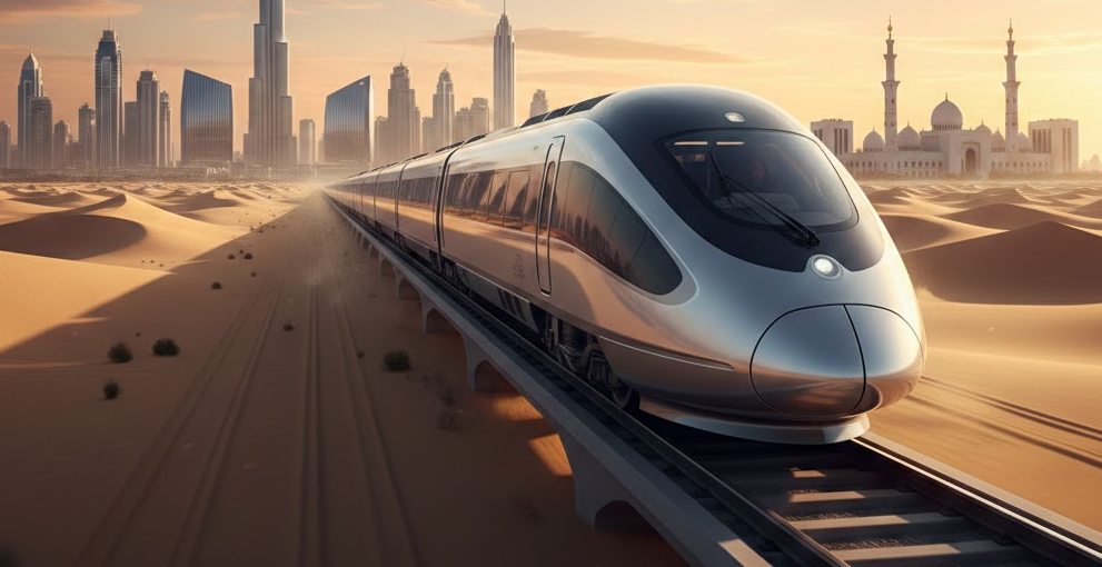 Novo trem liga Dubai a Abu Dhabi em menos de uma hora