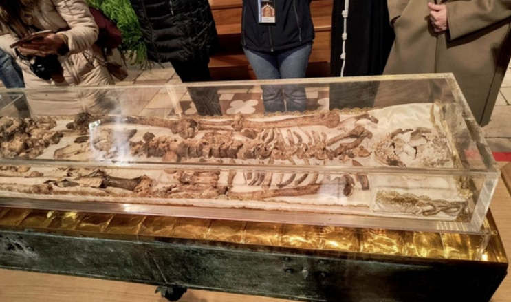 imagem restos de São Francisco de Assis Inédito! Exposição na Itália revela restos de São Francisco de Assis