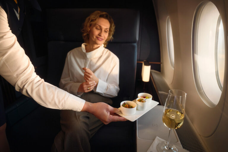 Lufthansa primeira classe