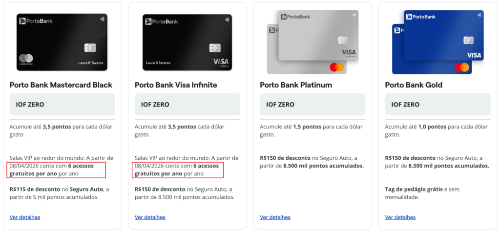 porto bank salas vip