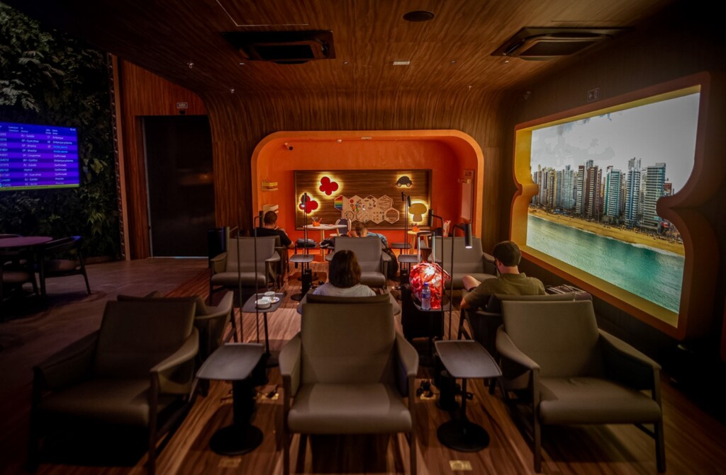 cadeira, móveis, interno, parede, mesa, teto, cômodo, bar