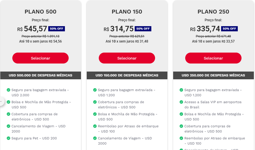 Viaje tranquilo e economize! Contrate o seguro Assist Card com até 50% OFF